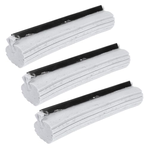 DECOMELODY 3 Piezas Cabezal de Fregona Esponja PVA Absorbente Recambio para Limpieza de y Baños Fácil de Instalar Secado Rápido Compatible con Mopas Domésticas