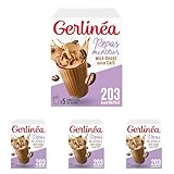 Gerlinéa - Milk-Shake Minceur - Substitut de Repas Complet et Rapide Saveur : Café - 206082 (Lot de 4)