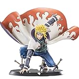 BSMEAN Naruto Action Figure,16 cm Namikaze Minato Action Figure 4th New Gen Unique Minato Namikaze Anime Figurine Action Figures Toys Statues Collectible Doll Toys Gifts for Anime Fans