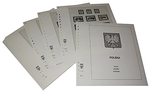 Feuilles pré-imprimées Pologne 1985-1989 LINDNER protéger ses timbres