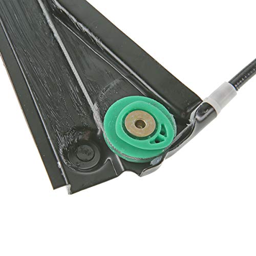 Frankberg Elektrisch Fensterheber Ohne Motor 4/5 Türer Vorne Rechts Kompatibel mit Polo 6R 6C Schrägheck 2009-2020 6R4837462