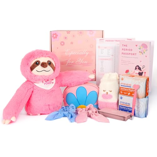 First Period kit for Girls Period Kits for Girls 10-12 Period Starter for Tweens Period Comfort Kits for for Tweens & Teens First Period Gifts Box Emergency Kit for Girl