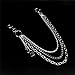 Pants Chain for Men Fashion All-match Lock Key Pendant Waist Chain Hip-hop Goth Accessories