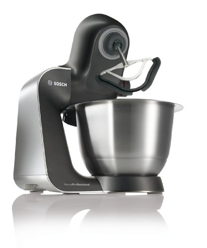 Bosch MUM57810 Küchenmaschine Home Professional mit Edelstahl-Rührschüssel, 900 Watt