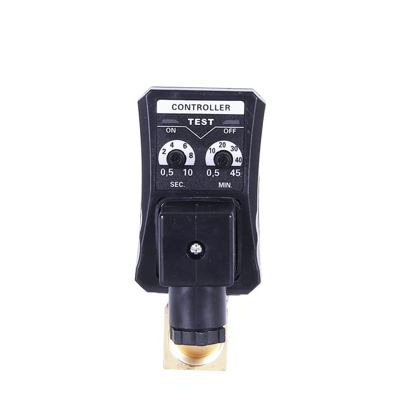 Válvula de Drenaje automático 1/2 DN15, compresor de Aire, Interruptor de retardo, Controlador de válvula electromagnética, CA 220 V, 110 V, CC 24 V, 12 V(OPT-AC220V DN25)