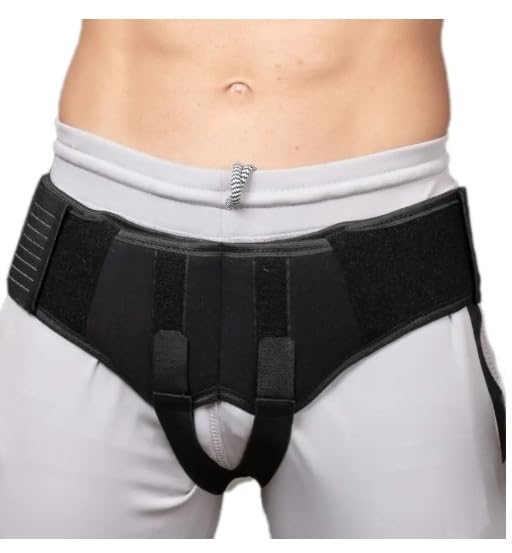 Adjustable Inguinal Hernia Belt for Men | Double-Sided Support Strap for Pain Relief & Comfort-image-40