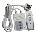 Orolotay Remote Control 433MHZ Projector Screen Controller Electrical Curtain Wireless Remote Control Switch Receiver UK Plug