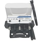amplificador señal para tv digital Filtro LTE 4G integrado El amplificador de antena TV está equipado con filtro Lte contra las molestias debidas a los repetidores telefónicos que pueden saturar el amplificador comprando el correcto funcionamiento del mismo