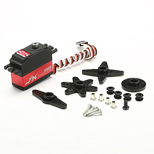 Miniatura 6 de Servo JX Servo PDI-2506MG 0.88oz de engranaje de metal digital sin núcleo servo para 12428 RC Car 450 500 helicóptero avión de ala fija