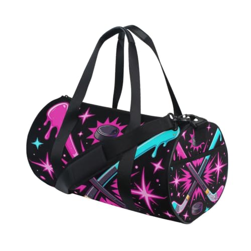 Bolsa ligera con bolsillo interior y estampado de helado 3