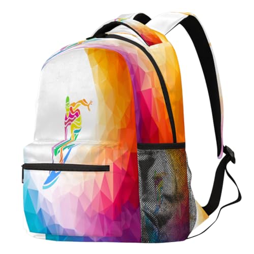 Sac à dos de surfeur décontracté et polyvalent pour ordinateur portable