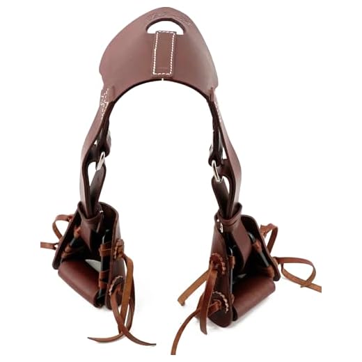 Jeereal Western Leather Buddy Slip-On Horse Stirrups Kids Youth Pony Rodeo Set with Reinforced Stitching, Stainless Steel Buckle