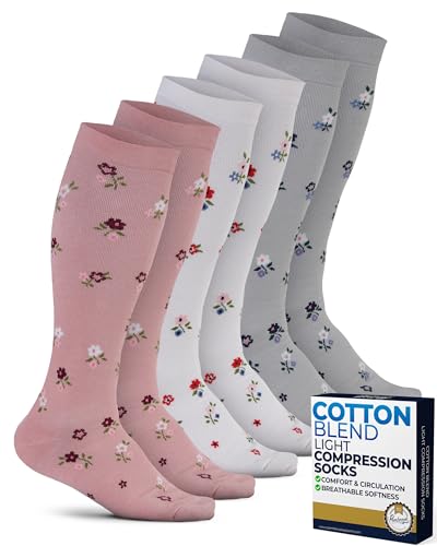 Pembrook Cotton Compression Socks for Women