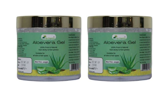 Teja Organics Alovera Gel Pack of 2