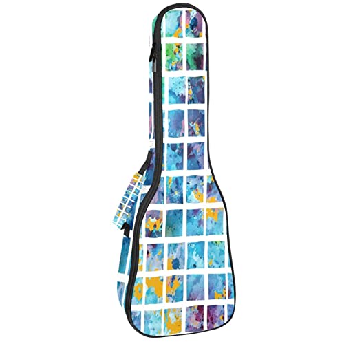 Sac pour ukulélé de concert rembourré 10 mm contre les chocs et rayures