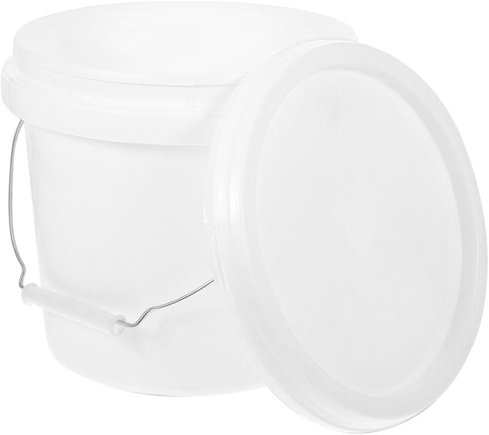 SOLUSTRE 8l Bucket with Lid Paint Cans with Lids Plastic Barrel with Lid Container with Lid Cleaning Bucket 1.75 Gallon Bucket Painting Bucket Paint Bucket Paint Bucket Favor Containers Pp Abs