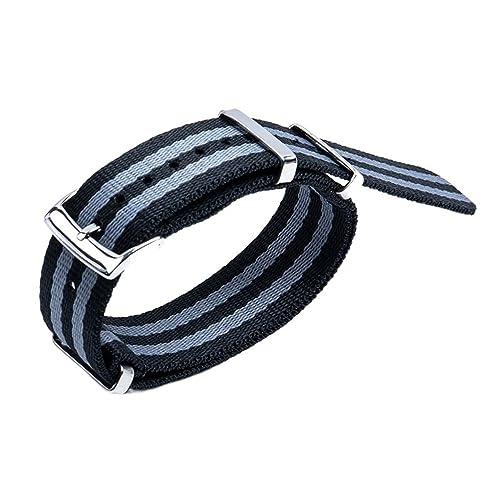 Bracelet montre nylon 20mm pour Omega AT150 idéal au quotidien