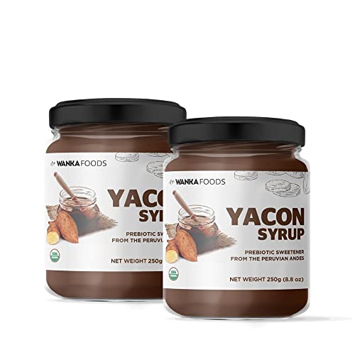 Wanka Foods Organic Yacon Syrup, Natural Sweetener Rich In Antioxidants cover