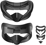 KIWI design V3 Facial Interface,2 Face Pads Compatible with Meta/Oculus Quest 3 Accessories, NOT for Quest 3S