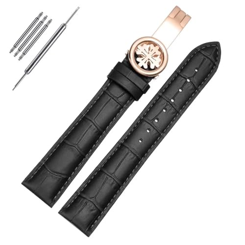Bracelet de montre cuir véritable 21mm pour montre hommes femmes