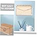 DOITOOL 2pcs Desk Mail Organizer Envelope Storage Desktop Folder Office Document Holder Mail Slots