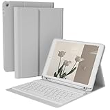 Ya en manzanajugosa.com: KVTVOU Funda con Teclado para iPad de 9ª/8ª/7ª Generación, 10.2 Pulgadas, 2021/2020/2019, Teclado Magnético Bluetooth Desmontable con Funda Protectora para iPad