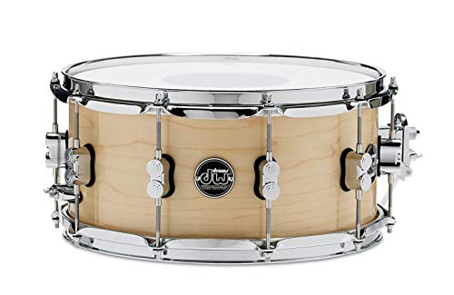 DW Performance Series Snare Drum - 6.5 Inches X 14 Inches Natural Lacquer