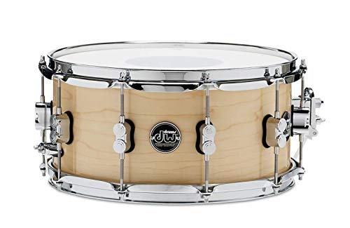 dw drums performance series - DW Performance Series Snare Drum - 6.5 Inches X 14 Inches Natural Lacquer