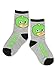 PJ Masks 5 pack Boys Toddler Crew Sock Set (4-6 Toddler/Shoe: 7-10, Grey/Multi Crew)