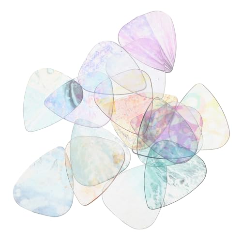 SWOOMEY ギターピック16個セット アコースティックギターアクセサリー ギタリスト用練習用ピック ウクレレ用 ポータブルツール