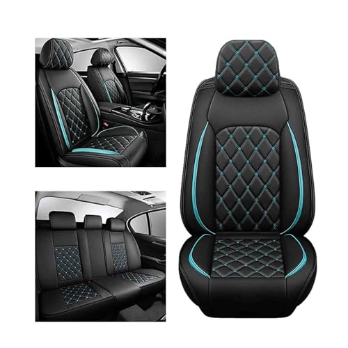 Ensemble complet de housses de siege auto en cuir haut de gamme