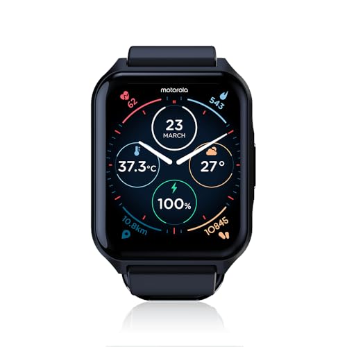 Image of Motorola Moto Watch 70 1.69' Phantom Black