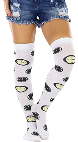 Image of ToBeInStyle Women's Over The Knee Knit Thigh High Warm Socks
