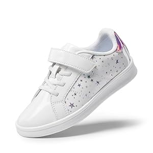 DREAM PAIRS Girls Boys Sneakers Kids Tennis School Casual Walking Storybook DiscoStar Shoes for Little Kid