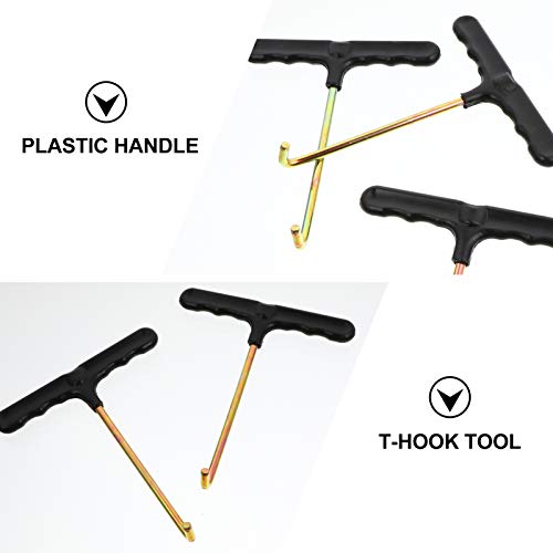 BESPORTBLE Kit de ferramentas de mola para trampolim 10 peças de ferramentas para puxar mola para tr