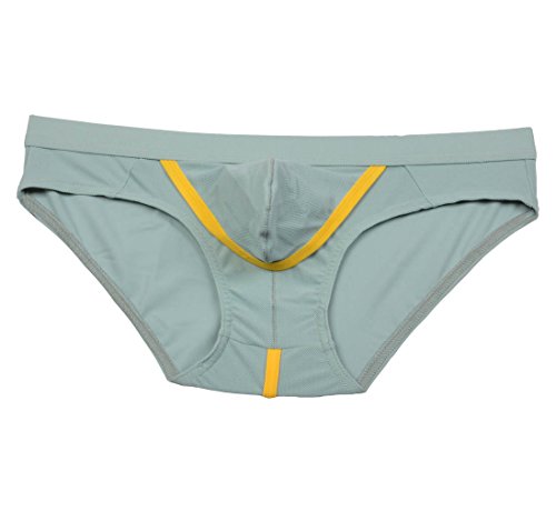 Men'S Stretch Mesh Natural Pouch Briefs Underwear Male Sports Balls Hole Briefs2