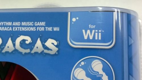 DreamGear Big Fun soft MARACAS for Nintendo Wii Works for ALL Rhythm Games