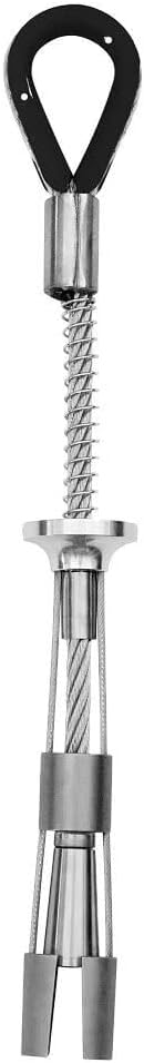 Werner A510010 1in Reusable Concrete Anchor, 10,000 pounds, Silver/Blue