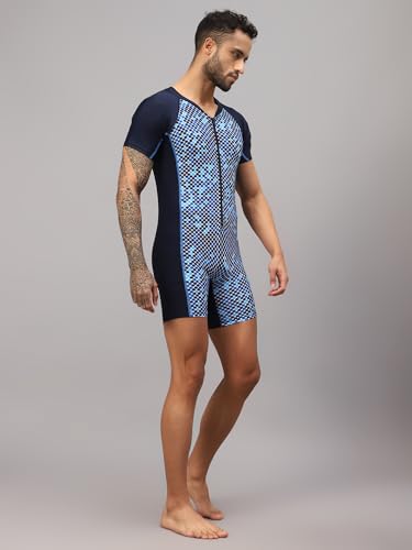 Image of Vector X OMSS-348 Men's Swimming Costume for Multipurpose Wear for Swimming I Diving I Cycling I Aerobics