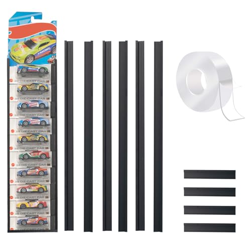 Vitrina de Coche para Montaje en Pared - Estantería Coleccionable Colgante para Packaged Cars