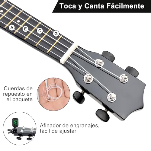 Encuentra la mejor selección de Cuanto cuesta un ukelele en mexico al mejor precio. 21 Imagen adicional