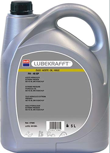 Krafft FH-EP 46 HLP-HM Type Hydraulic Fluid, 5 L