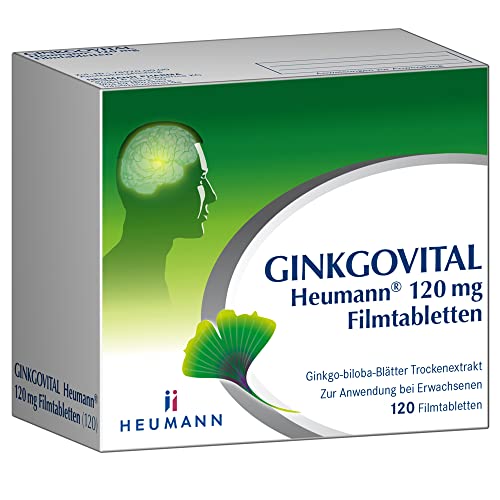 GINKGOVITAL Heumann® 120 mg Filmtabletten – Natürliche Unterstütz...