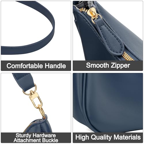 Image of KKXIU Shoulder Bag for Women Cute Hobo Purses and Handbags Retro Clutch Underarm Purse | Cute
