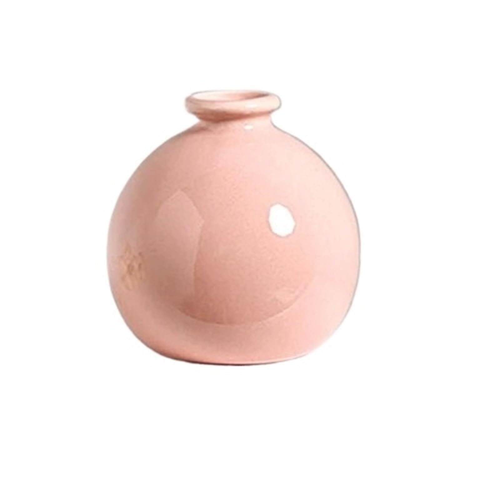 Mini Vase Flower Vase Hydroponics Vases Creative Room Decor Mini Plant Bottle Pots Desktop Ornament Craft(7x6.5x2cm-C)