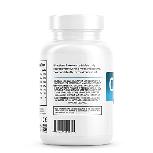 Calm Legs Natural For Natural Itching, Crawling, Tingling And Agitated Leg With Iron, Magnesium, And Valerian Root (60 Tablets)… #TOP6