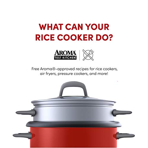 Aroma Housewares 14-Cup (Cooked) (7-Cup Uncooked) Pot Style Rice Cooker And Food Steamer (Arc-747-1Ngr) , Red #TOP4