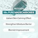 Mediheal Madecassoside Essential Sheet Mask Blemish Repair 10 pcs. 98% Purity Madecassoside & Hyaluronic Acid Included. Enhancing Moisture Barrier & Skin Texture Care. Vegan Formula Sheet Mask - Image 3