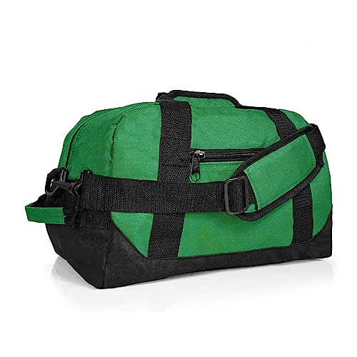 Image of DALIX 14 inch Small Duffle Bag Two Toned Gym Travel Bag