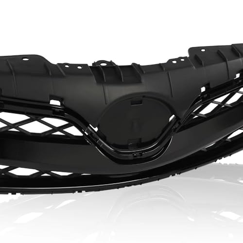 Rejilla superior delantera negra para parachoques de modelos 2011 a 2013 7